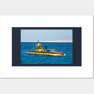 Egypt. Hurghada. Surfacing Submarine. Posters and Art